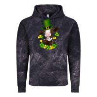 Cloud Black st patricks day cow Vintage Hoodie - RanaPortraitStore