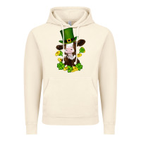 Vintage Artic st patricks day cow Vintage Hoodie - RanaPortraitStore