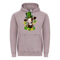 Vintage Zinc st patricks day cow Vintage Hoodie - RanaPortraitStore