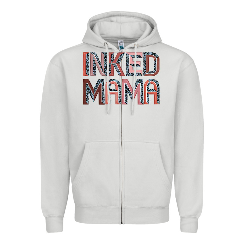 Inked Mama Zipper Hoodie by JahusDesignShop | Teevron