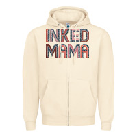 Sandshell inked mama Zipper Hoodie - JahusDesignShop