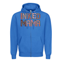 True Royal inked mama Zipper Hoodie - JahusDesignShop