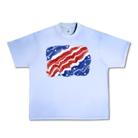 Grape Ice Patriotic tie dye background 4th of july Urban Heavy Tee - CowGirlArtShop