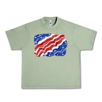 Oil Green Patriotic tie dye background 4th of july Urban Heavy Tee - CowGirlArtShop
