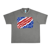 Tornado Patriotic tie dye background 4th of july Urban Heavy Tee - CowGirlArtShop