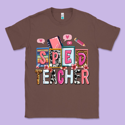 Sped Teacher Classic Tee Designed By Adodesignshop
