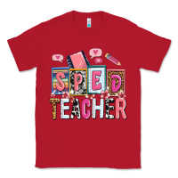 Red sped teacher Classic Tee - AdoDesignShop