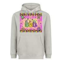 Moon Dust mardi gras bead dogs Heavyweight Hoodie - MaliasSmallBusiness