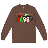 Chestnut Christmas penguin coffee Long Sleeve Tee - JahusDesignShop