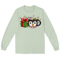 Matcha Christmas penguin coffee Long Sleeve Tee - JahusDesignShop