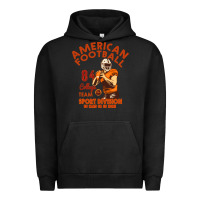 Pigment Black American Football Urban Hoodie - Bettercallsaul