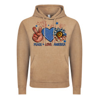 Peace Love America Billie Wilder Vintage Hoodie | Teevron