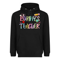 Black every bunnys favorite teacher Heavyweight Hoodie - MaliasSmallBusiness
