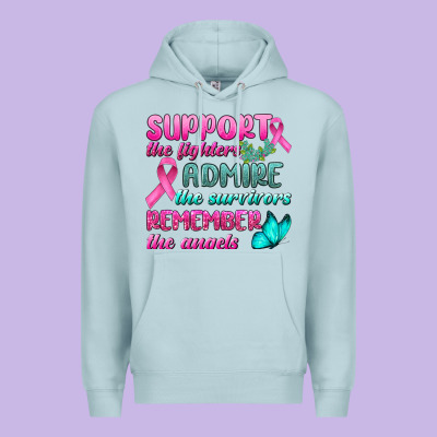 Support The Lighters Admire The Survivors Remember The Angels Premium Hoodie Designed By Bundleandbundleshop