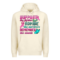 Sandshell Support The Lighters Admire The Survivors Remember The Angels Premium Hoodie - BundleAndBundleShop