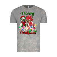Cloud Rock christmas roosters Vintage Tee - RanaPortraitStore