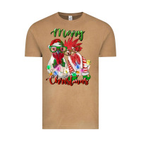 Vintage Camel christmas roosters Vintage Tee - RanaPortraitStore