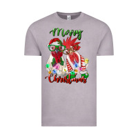 Vintage Zinc christmas roosters Vintage Tee - RanaPortraitStore