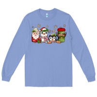 Colony Blue Christmas coffee Long Sleeve Tee - JahusDesignShop