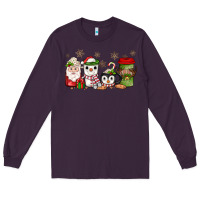 Plum Christmas coffee Long Sleeve Tee - JahusDesignShop