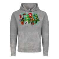 Cloud Rock christmas trees with soccer Vintage Hoodie - Zillion Design Studio