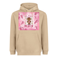 Mushroom one boujee heifer Heavyweight Hoodie - MaliasSmallBusiness