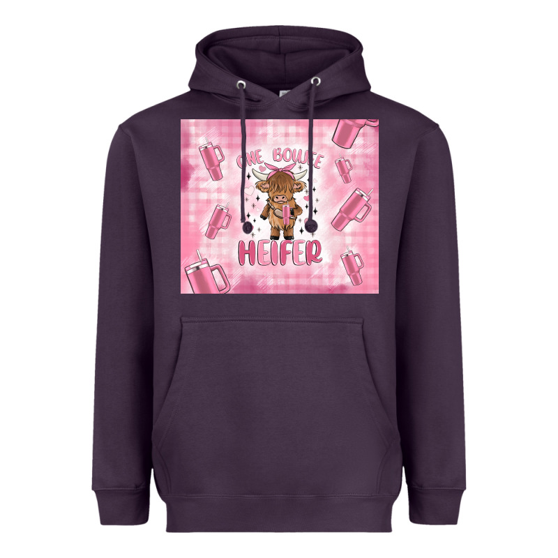 One Boujee Heifer Heavyweight Hoodie by MaliasSmallBusiness | Teevron