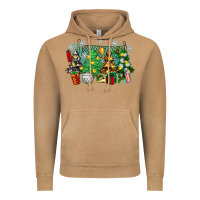 Vintage Camel christmas trees with volleyball Vintage Hoodie - Zillion Design Studio