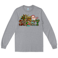 Heather Grey true story jesus and mary wıth santa Long Sleeve Tee - AdoDesignShop