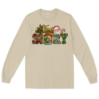 Mushroom true story jesus and mary wıth santa Long Sleeve Tee - AdoDesignShop