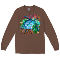 Chestnut go with the flow Long Sleeve Tee - AdoDesignShop