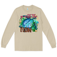 Mushroom go with the flow Long Sleeve Tee - AdoDesignShop