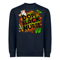 Navy dope black nurse Heavyweight Sweatshirt - Zillion Design Studio