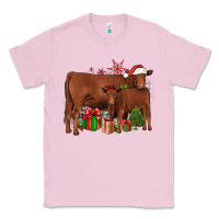 Bubblegum Pink Christmas Gelbvieh Classic Tee - JahusDesignShop