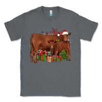 Charcoal Heather Christmas Gelbvieh Classic Tee - JahusDesignShop