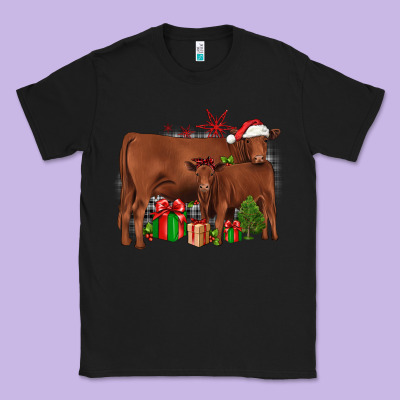 Christmas Gelbvieh Classic Tee Designed By Jahusdesignshop