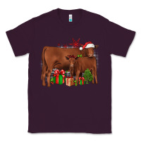 Plum Christmas Gelbvieh Classic Tee - JahusDesignShop