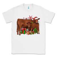 White Christmas Gelbvieh Classic Tee - JahusDesignShop