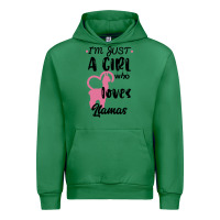 Emerald Just A Girl Who Loves Llamas I Love Llamas Urban Hoodie - Bettercallsaul