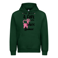 Forest Green Just A Girl Who Loves Llamas I Love Llamas Urban Hoodie - Bettercallsaul