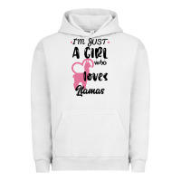 Pigment Lunar Rock Just A Girl Who Loves Llamas I Love Llamas Urban Hoodie - Bettercallsaul