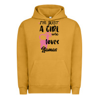Just A Girl Who Loves Llamas I Love Llamas Urban Hoodie | Teevron