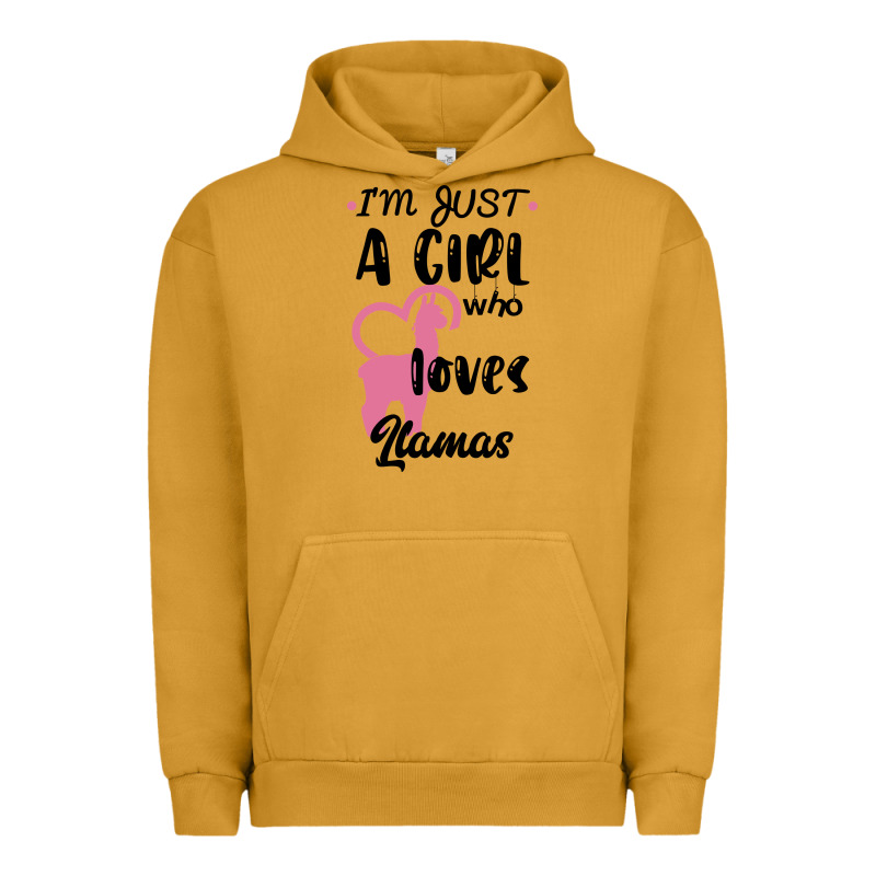 Just A Girl Who Loves Llamas I Love Llamas Urban Hoodie by Bettercallsaul | Teevron