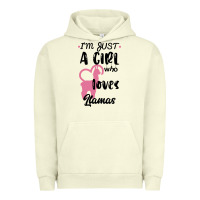 Pigment Pistachio Just A Girl Who Loves Llamas I Love Llamas Urban Hoodie - Bettercallsaul