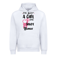 White Just A Girl Who Loves Llamas I Love Llamas Urban Hoodie - Bettercallsaul