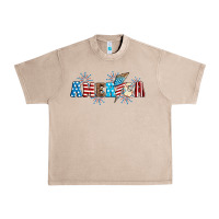 French Oak Lightning bolt with America Urban Heavy Tee - Neo Western