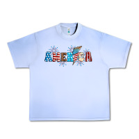 Grape Ice Lightning bolt with America Urban Heavy Tee - Neo Western