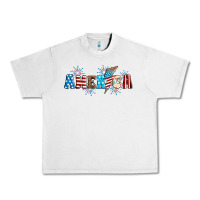 Lunar Rock Lightning bolt with America Urban Heavy Tee - Neo Western