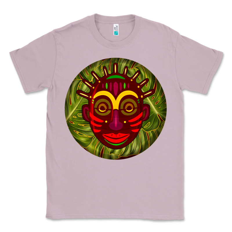 African Masks Round Earrings 4 Classic Tee by BundleAndBundleShop | Teevron