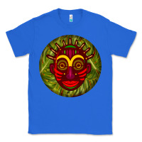 True Royal african masks round earrings 4 Classic Tee - BundleAndBundleShop